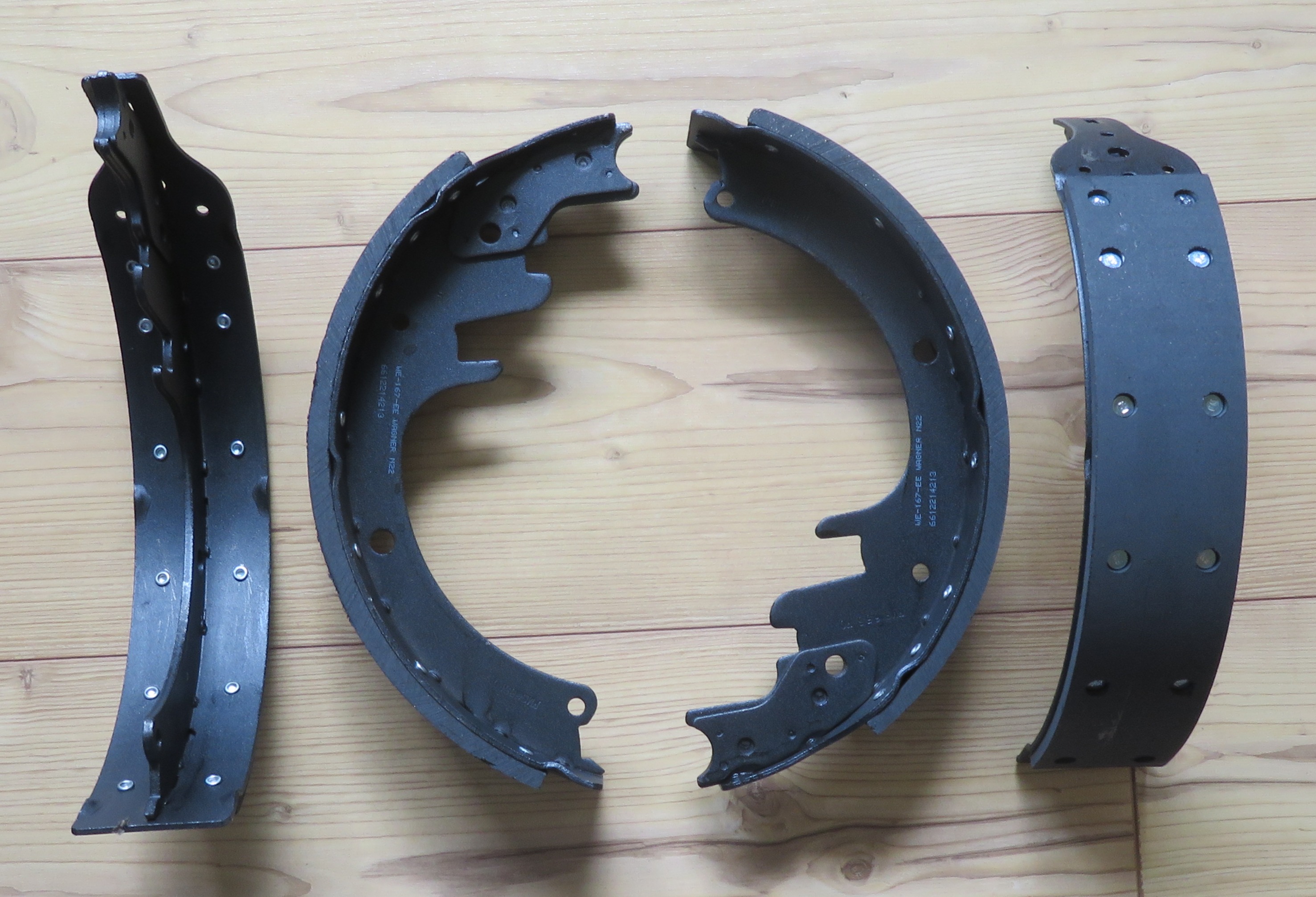 Bremsbelag 13" x 2-1/2"