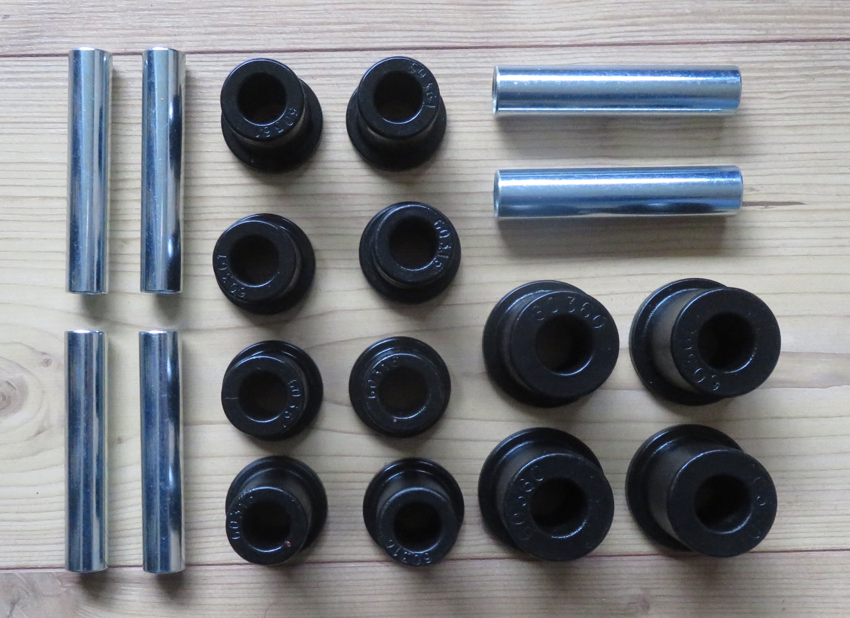 Blattfederbuchsen Set vorne